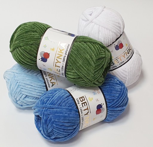 BETTYNKA SOFT detská priadza pre maskotov GREEN 361