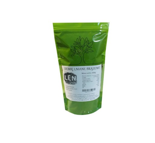 HNEDÉ ĽANOVÉ SEMIENKY ĽANOVÉ 400g ECOBI