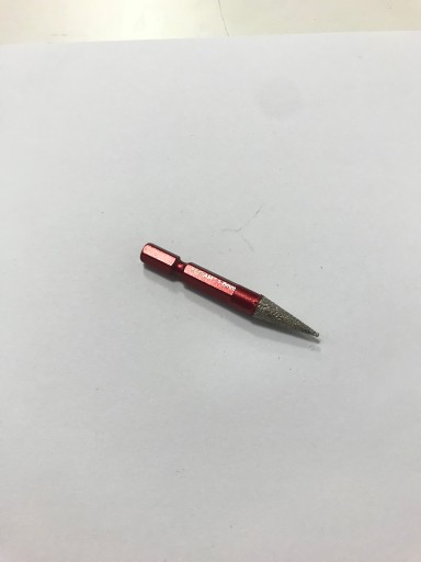 Kónická diamantová dierovacia píla na žulovú kameninu HEX 1-6 mm TEDIAM PRO