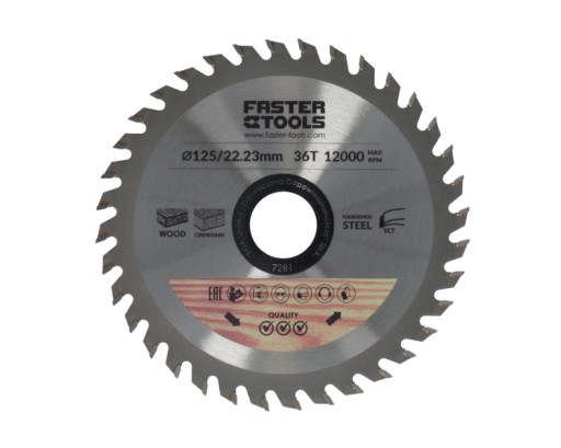 RÝCHLEJŠIE NÁSTROJE VIDI DISK 125MMx22,2MM 7282