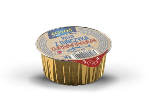 TUŇIAKOVÁ PASTA SO SUŠENÝMI RAJČAKAMI 90g LOSOS USTKA