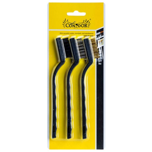 Condor mini drôtená kefa BOB-0165 175mm 3 ks