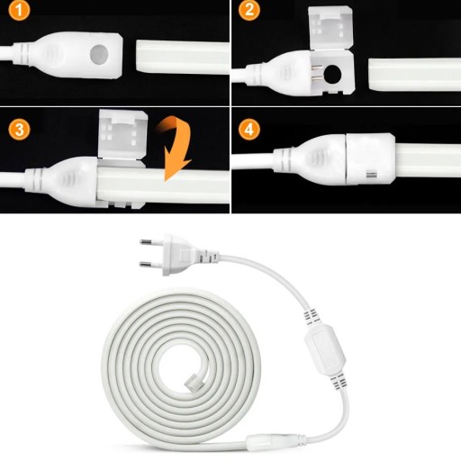 Stabilizačný kábel pre NEON LED COB 230V pásik