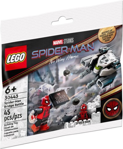 LEGO BRICKS Super Heroes 30443 SÚBOJ SPIDER MANOV NA MOSTE