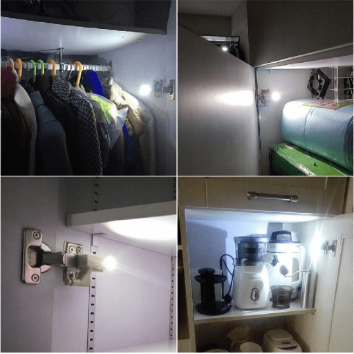 Skriňová lampa s výklopnými dvierkami a 3 LED diódami