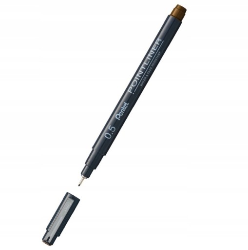 PENTEL Pointliner 0,5 mm sépia