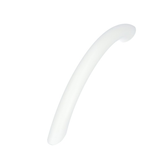 Moderná nábytková úchytka na kuchynské skrinky L-125 biela 96mm + skrutky