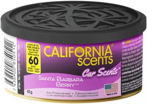 CALIFORNIA AUTA VÔŇA Santa Barbara Berry dóza 42g
