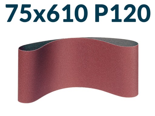 KLINGSPOR NEKONEČNÝ PÁS 75x610 P120 LS 307X