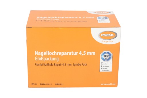 Čep kolíky na opravu pneumatík 4,5 mm PREMA 2 ks