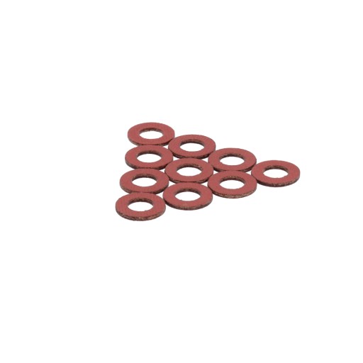 10x FIBER Tesnenie 3/8 SPRCHOVÉ tesnenie ventilu ventilu univerzálne ploché