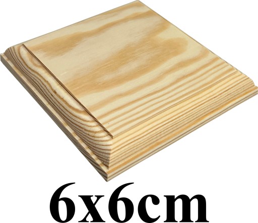 baldachýn striešky na 6cm drevený plotový stĺpik