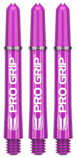 Target Darts Shaft Pro Grip Medium, 3 kusy, fialová