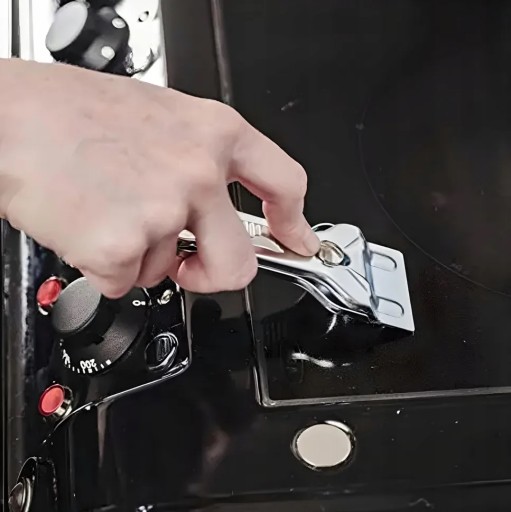 Kovová škrabka na okná indukčných varných dosiek, 6x čepeľ