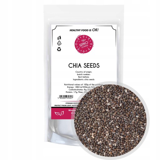 Chia semienka - 200g šalvia španielska