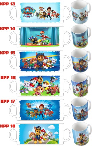 Hrnček PAW PATROL s menom dieťaťa ZADARMO
