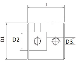 PEVNÁ TUHÁ SPOJKA 5x8mm, BEZ HRACIE, SILNÁ