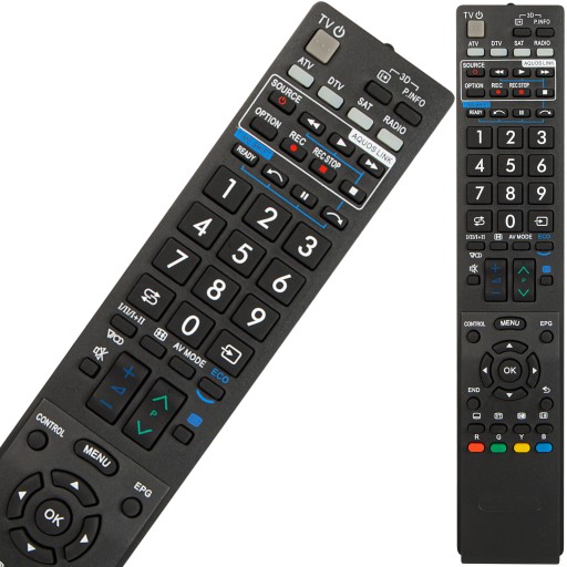 Univerzálne diaľkové ovládanie pre TV DVR SHARP AQUOS