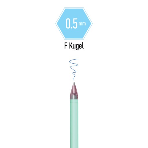 Berlingo stierateľné pero, modré, 1+2 ks