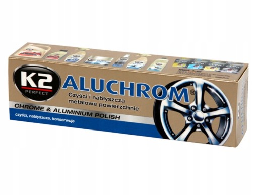 K2 LEŠTIACA PASTA NA CHROM A HLINÍK ALUCHROM