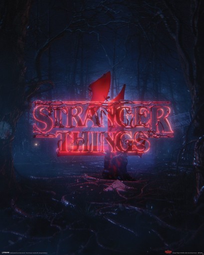 Nástenný plagát Stranger Things Season 40x50 cm