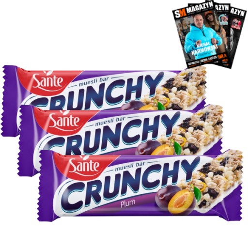 SANTE BATON CRUNCHY S VANILKOVÝM POVRCKOM 40G