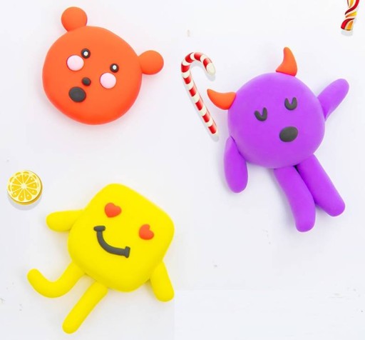 FOAM Polymer Clay Plasticine 24 kusov Set + príslušenstvo Modelovacia hmota
