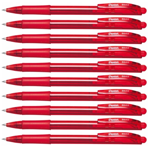 AUTOMATICKÝ GUĽOVÝ PENTEL WOW 0,7 ČERVENÁ x10