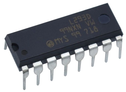 L293D Motorový ovládač 2 x DIP16 H-most