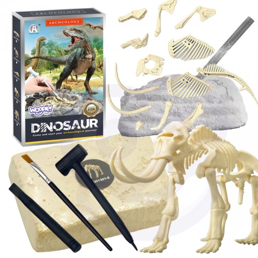 Kreatívna hračka kostra dinosaura Archeologické vykopávky WOOPIE
