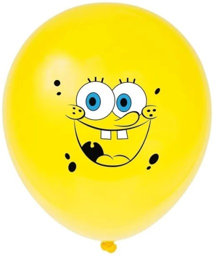 SÚPRAVA BALÓNOV SPONGEBOB Štvorcové nohavice