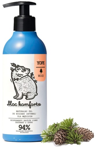 YOPE MEN GÉL NA DREVO INTÍMNA HYGIENA 250ml