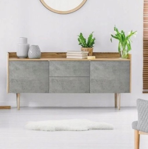 67,5 cm Dekoratívna samolepiaca nábytková dyha Concrete Grey