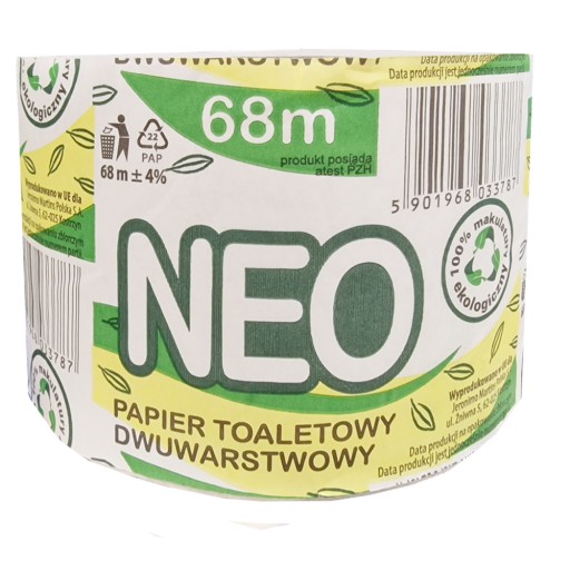 NEO NEIDENTIFIKOVANÝ TOALETNÝ PAPIER 68 METROV