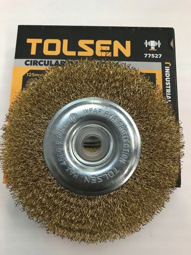 Stolová brúska TOLSEN WIRE BRUSH 125mm