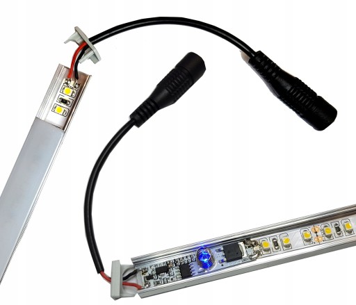 Predlžovací kábel DC Plug/Socket 2,1/5,5 1,5 m LED pásiky