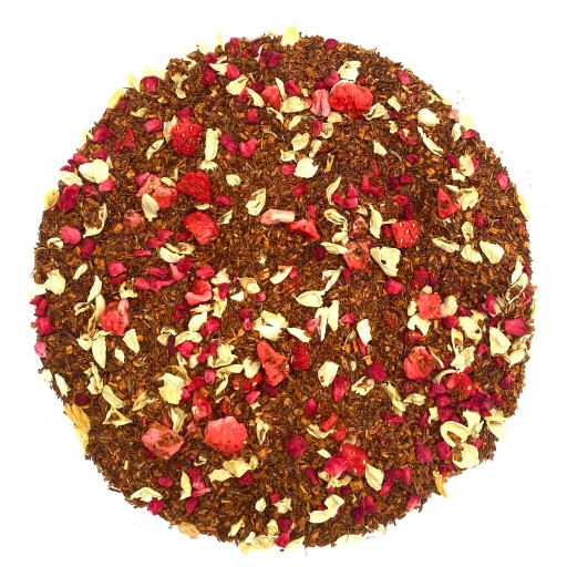 ROOIBOS čaj JAHODA MALINA 100g lyofilizovaný s jahodami a malinami