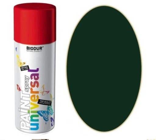 SMALTOVÁ FARBA SPREJ UNIVERZÁLNY AEROSOL GREEN MOSS sprej 400 ml