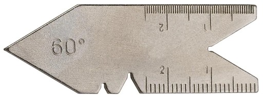 Mierka závitu 55 stupňov Limit