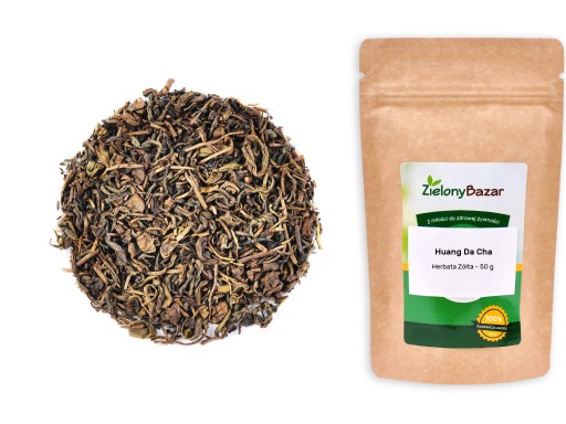 HUANG DA CHA Žltý čaj - obchod 50g NATURAL