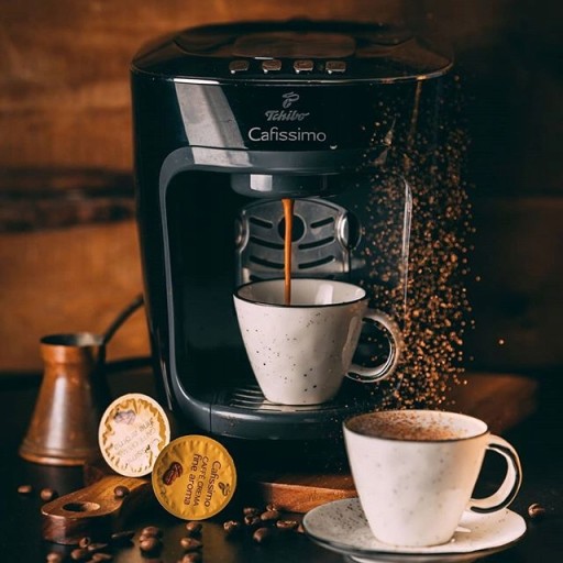 TCHIBO CAFISSIMO kávové Kapsule Caffe Crema Mierna Jemná Aroma 10 ks
