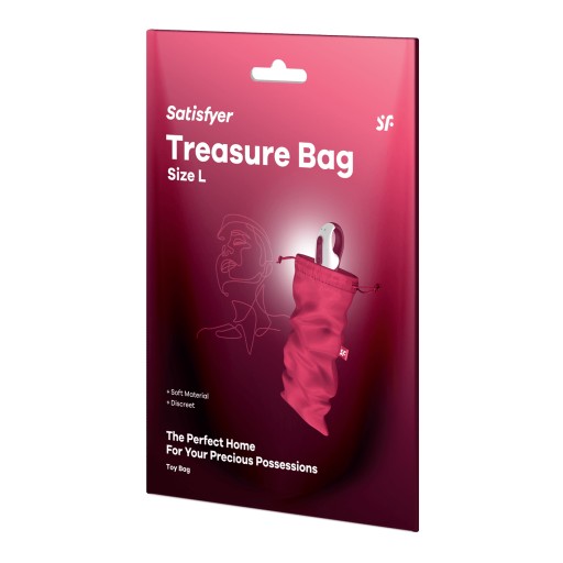 Satisfyer Treasure Bag L ružová