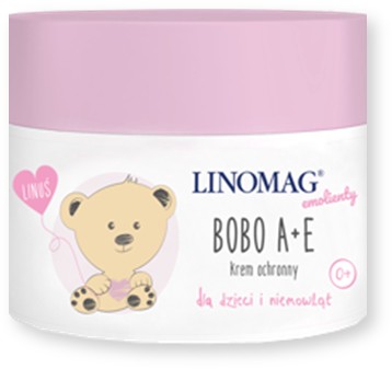 LINOMAG BOBO A + E OCHRANNÝ KRÉM OD NARODENIA PRE DETI A DOJČATÁ 50ml