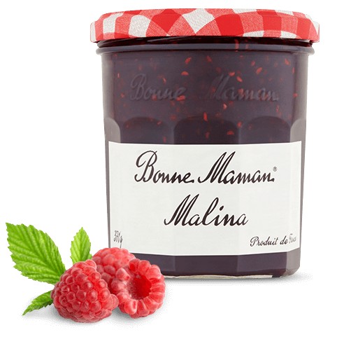 Bonne Maman Malinový džem 370g