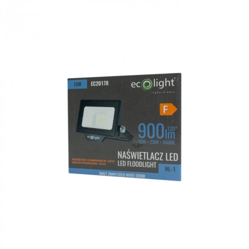Svetlomet Halogen LED pracovna LAMPA 10W 900lm 6500K 2V1 IP65 reflektor