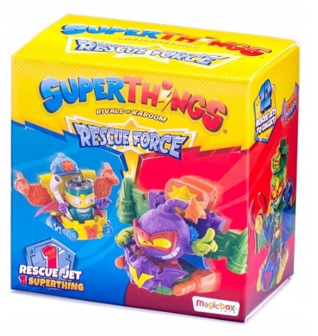 Figúrka vozidla Super Things Rescue Force Jet