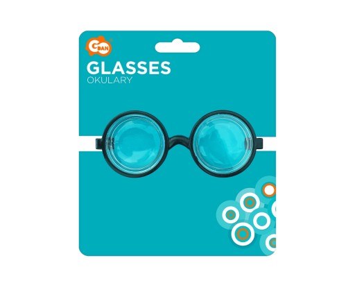 Funny Glasses Nerd Denka Bryle Stępień Fotobúdka 1 ks.