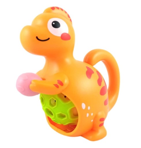 ZMYSELNÉ HRKÁVANIE S GUĽOU DINOSAUR 11CM FAREBNÉ