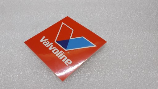NÁLEPKA S LOGOM VALVOLINE OIL 7 x 7 cm
