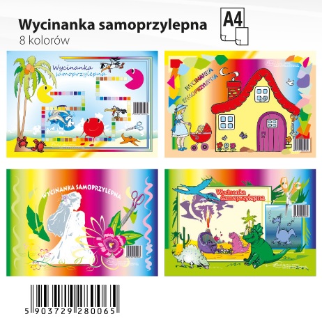Samolepiaci výrez BLOCK A4 Protos POLAND
